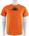 Kappa Logo Duccio - Sportshirt - Heren - Maat S - Orange;Red