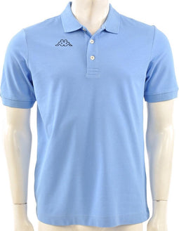 Kappa - Logo Life MSS - Blauwe Casual Polo - XL - Blauw