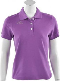 Kappa Polo Life - Sportpolo - Dames - Maat S - Paars