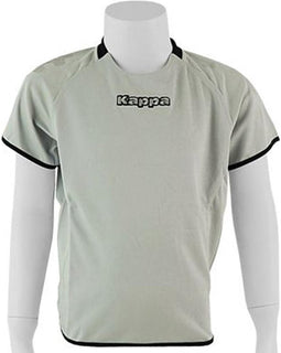 Kappa - Rounded Shirt - Kappa Voetbalshirt Kinder - 164 - LightGrey