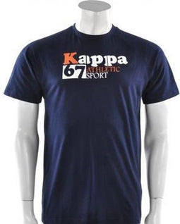 Kappa - Tee Athletic - Blauw - Heren - maat M