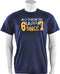 Kappa - Tee Authentic Zeikek - Blauw - Maat XL