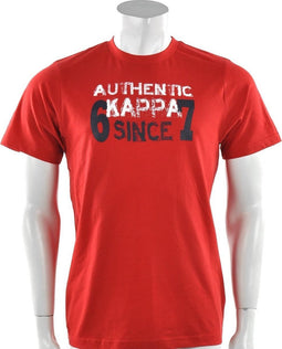 Kappa - Tee Authentic Zeikek - Rood - Maat XL