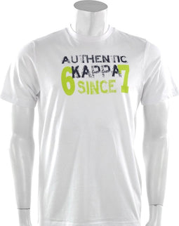 Kappa - Tee Authentic Zeikek - Wit - Maat M
