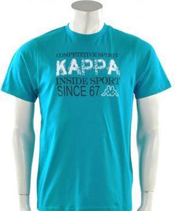 Kappa - Tee K Spirit - Blauw - Heren - maat M