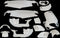 Kappenset Gilera Runner wit glans EDGE 15 delig tot bj 08-2005