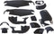 Kappenset Mat zwart Gilera Runner 15 delig EDGE bouwjaar tot 08-2005