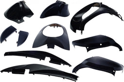 kappenset Sym mio 10 delig zwart metallic Edge