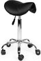Kapperskruk Bruin zithoogte 50CM t/m 68CM Met voetring