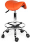Kapperskruk Rood zithoogte 50CM t/m 68CM Met voetring