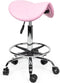 Kapperskruk Roze zithoogte 40CM t/m 58CM Met voetring