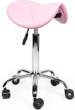 Kapperskruk Roze zithoogte 40CM t/m 58CM Zonder voetring
