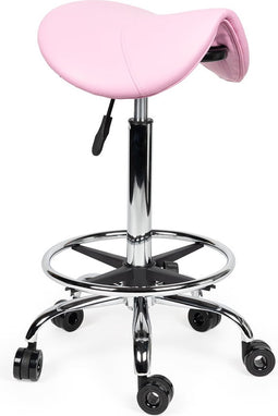 Kapperskruk Roze zithoogte 50CM t/m 68CM Met voetring