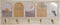 Kapstok DKD Home Decor 56 x 5 x 23,5 cm Natuurlijk Multicolour Hout MDF Boho