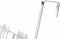 Kapstok voor deur DKD Home Decor 34 x 17 x 9 cm Zilverkleurig Metaal