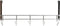 Kapstok voor deur DKD Home Decor 8424001835256 47 x 10 x 22 cm Zilverkleurig Metaal Transparant