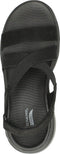 Skechers Go Walk Arch Fit - Sandalen - Dames - Zwart - Maat 40