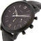Fossil Neutra Chrono FS5503 - Polshorloge - Quartz - Zwart Leer - Ø 44 mm