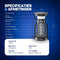Vulpes Goods® Muggenlamp PRO - Elektrische Insectendoder - Oplaadbaar & Zonne-energie - Waterdicht - Bereik 200 m - Kleur Premium Black