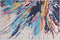 KARABUK - Laagpolig vloerkleed - Multicolor - 140 x 200 cm - Polyester