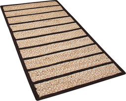 KARADONA - Laagpolig vloerkleed - Beige - 80 x 150 cm - Jute