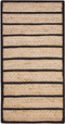 KARADONA - Laagpolig vloerkleed - Beige - 80 x 150 cm - Jute