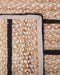 KARADONA - Laagpolig vloerkleed - Beige - 80 x 150 cm - Jute