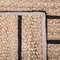 KARADONA - Laagpolig vloerkleed - Beige - 80 x 150 cm - Jute