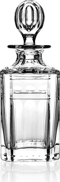 Karaf Helvellyn Square - Handgemaakt - 1000 ml - Loodkristal - Cumbria Crystal England