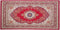KARAMAN - Laagpolig vloerkleed - Rood - 80 x 150 cm - Polyester