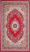 KARAMAN - Laagpolig vloerkleed - Rood - 80 x 150 cm - Polyester