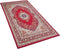 KARAMAN - Laagpolig vloerkleed - Rood - 80 x 150 cm - Polyester