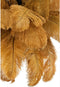 Light & Living Hanglamp Feather - Bruin - Ø80cm - Landelijk - Hanglampen Eetkamer, Slaapkamer, Woonkamer
