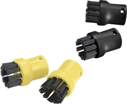 Karcher Borstelset voor Stoomreiniger 2x Zwart 2x Geel