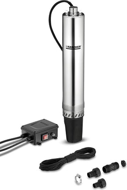 Kärcher BP 4 Deep Well Bewateringspomp - Diepe bronnen - Wateropbrengst 4.600 l/u - Opvoerhoogte 43 m - Pompdiepte 12 m