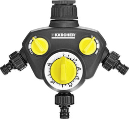 Kärcher WT 2 Watertimer - 3-weg verdeler - met timer - incl. kraanaansluiting