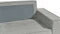 KARILA - Hoekbank met slaapfunctie - Grijs - Rechtszijdig - Polyester