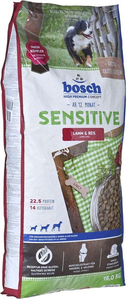 Karma Bosch Sensitive Lamb & Rice 15kg
