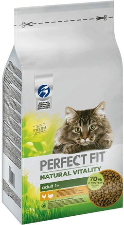 Karma dla kota PERFECT FIT Natural Vitality Indyk i kurczak 6 kg