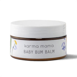 Karma Mama Baby Bum Balm - 100ml Natuurlijke Zinkzalf - Zinkoxide Billenzalf Baby - Billencreme met Kokosolie, Jojoba Olie en Shea Butter