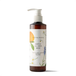 Karma Mama Gentle All-Over Wash - 250ml Baby Wasgel - Douchegel met Aloe Vera, Lavendel en Kamille - Vrij van Schadelijke Stoffen - Baby Zeep voor Gevoelige Huid