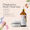 Karma Mama Pregnancy Must-Have Duo Bundle - 100ml Zwangerschapsolie + 100ml Buikbalsem - Zwangerschap Cadeau