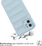 iMoshion Hoesje Geschikt voor iPhone 12 Hoesje Siliconen - iMoshion EasyGrip Backcover - Lichtblauw