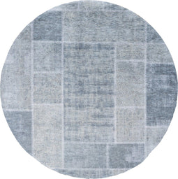 Karpet Mijnen Rond Groen 08 - ø120 cm
