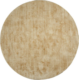 Karpet Viscose Rond Oker ø200 cm