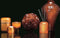 Kartell Fragrances - Kartell Dice Candle Orange Neroli - Acrylaat Kunststof - Oranje