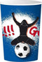 kartonnen bekers Goal! 25 cl 8 stuks