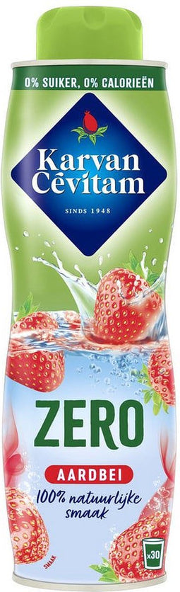 Karvan Cévitam - Aardbei Zero - fles 60cl