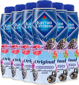 Karvan Cevitam Original Bosvruchten - Limonadesiroop - 600ml - 6 stuks