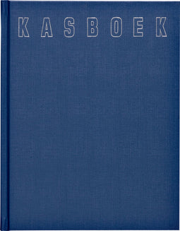 Kasboek 165x210mm 192blz 1 kolom blauw | 10 stuks